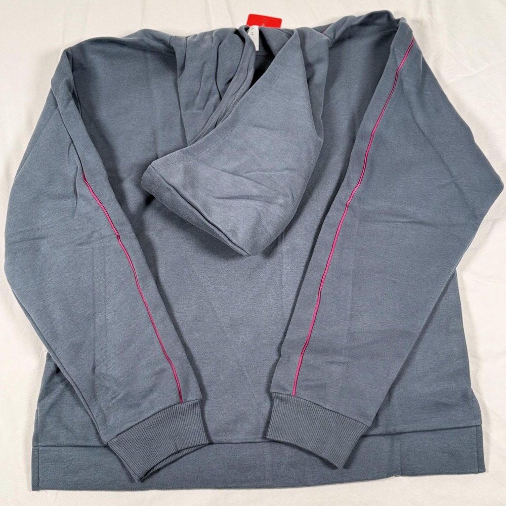 Puma Fleece Hoodie Medium Pullover Sweatshirt Kangaroo Pocket Athleisure Winter - Picture 9 of 11